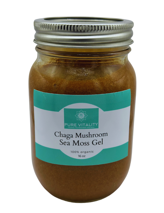 Chaga Mushroom Sea Moss Gel