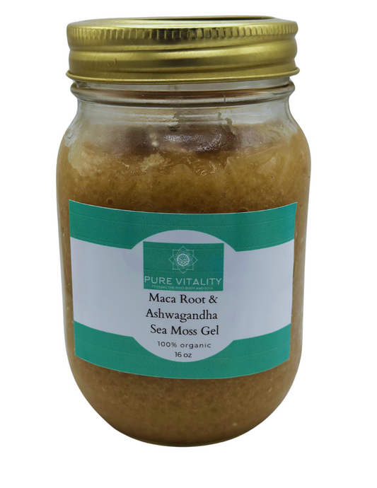 Maca Root & Ashwagandha Sea Moss Gel