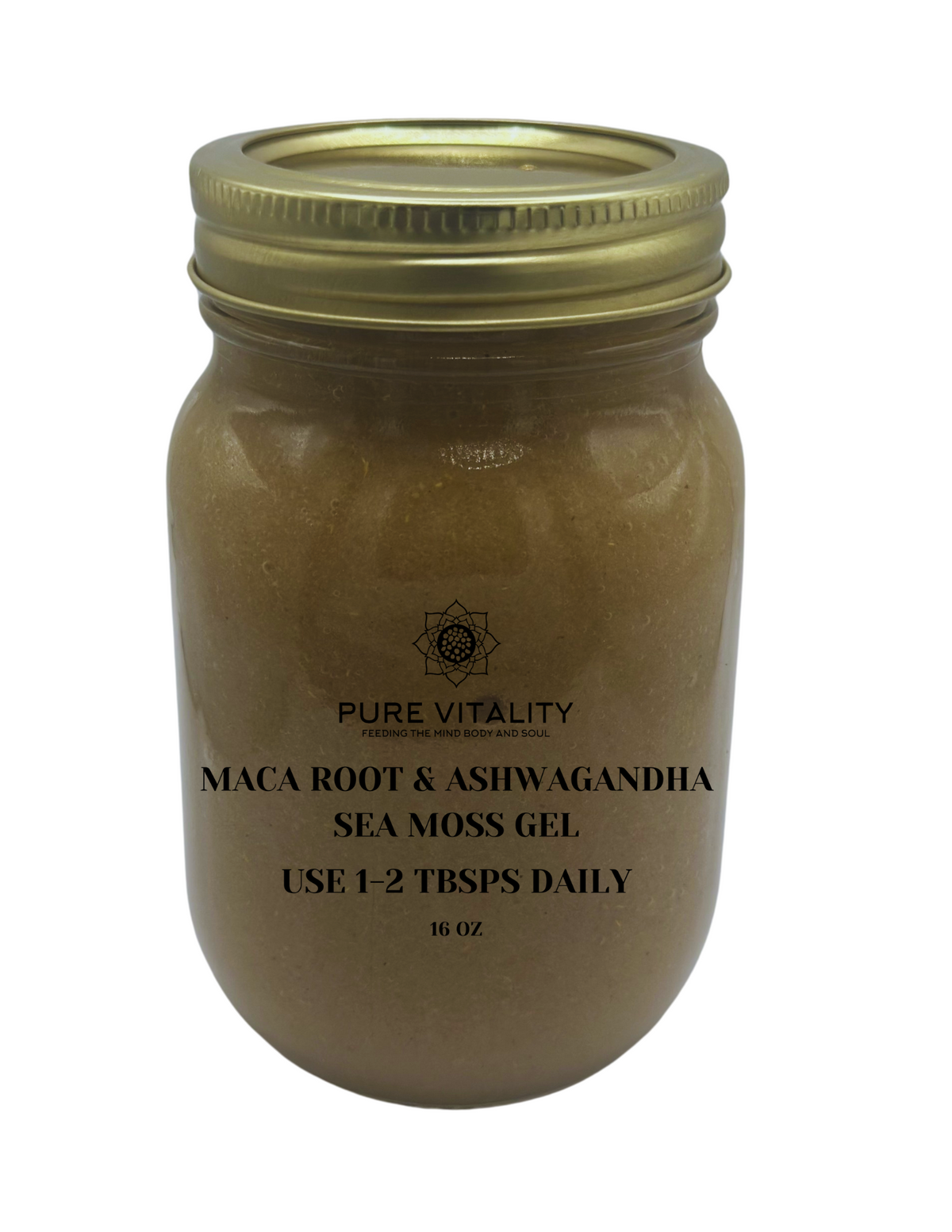 Maca Root & Ashwagandha Sea Moss Gel