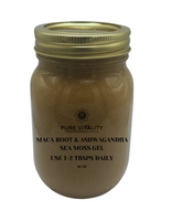 Maca Root & Ashwagandha Sea Moss Gel