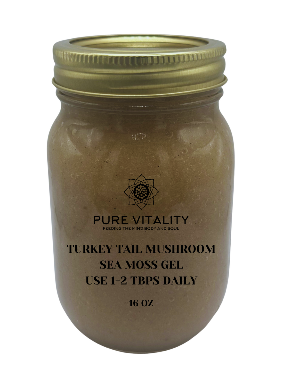 Turkey Tail Mushroom Sea Moss Gel